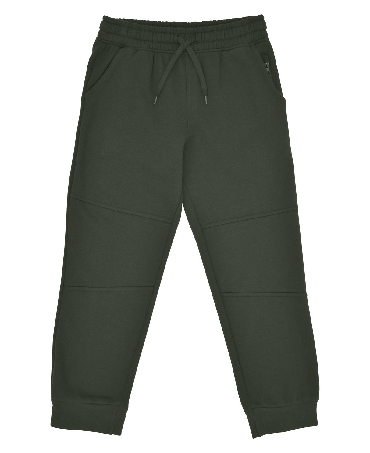Boys Fleece Joggers Pants, Athletic Loose-fit Kids Sweatpants for Sports
