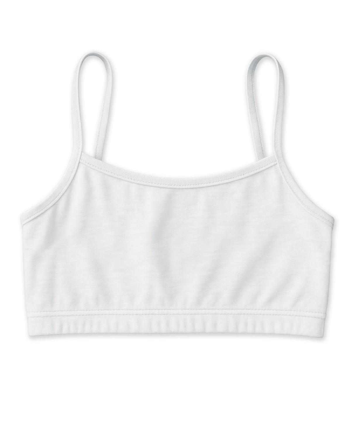 Girls Cotton Stretch Cropped Cami Training Bra
