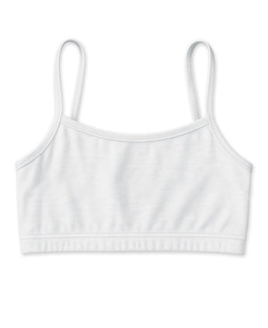 Girls Cotton Stretch Cropped Cami Training Bra