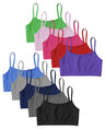 Girls Cotton Stretch Cropped Cami Training Bra