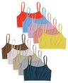 Girls Cotton Stretch Cropped Cami Training Bra
