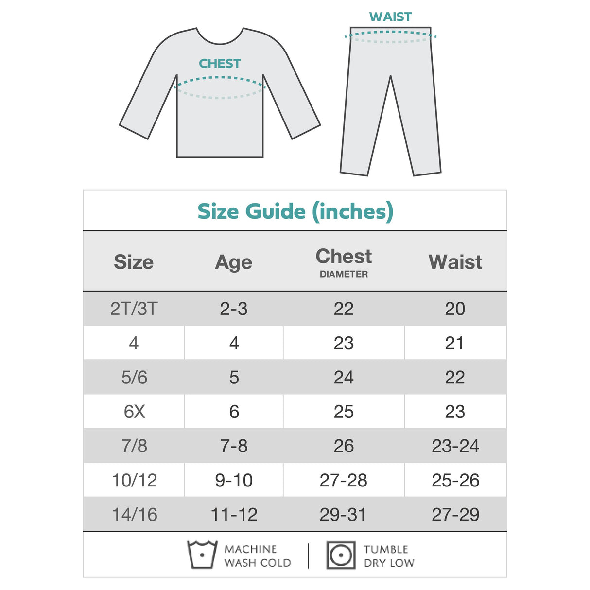 Girls Long Sleeve Performance Tops, All Season Natural Cotton Stretch Color T Shirts