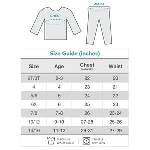 Girls Long Sleeve Performance Tops, All Season Natural Cotton Stretch Color T Shirts