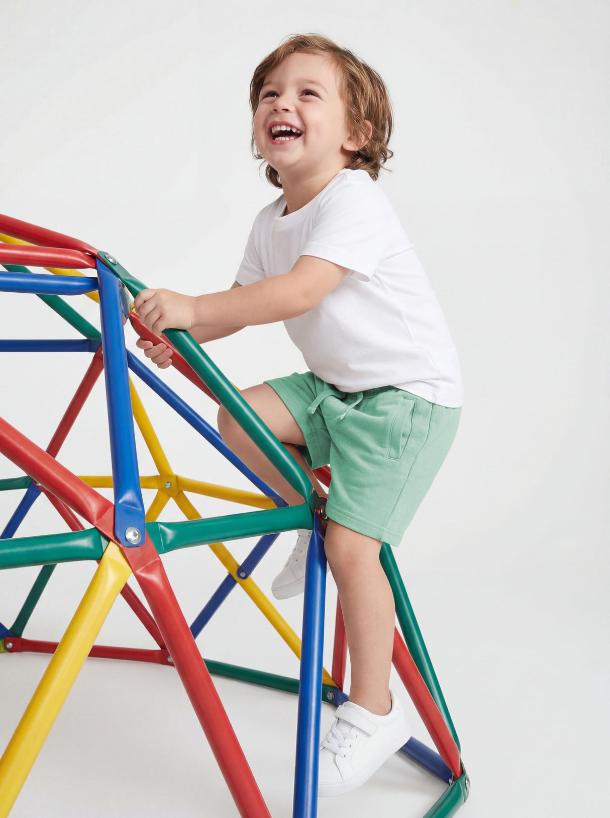 Kids - Toddler French Terry Cotton Drawstring Shorts
