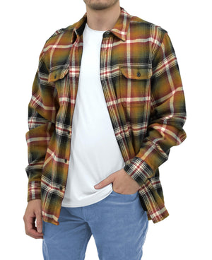 Mens' Flannel All Season Shirt Jacket