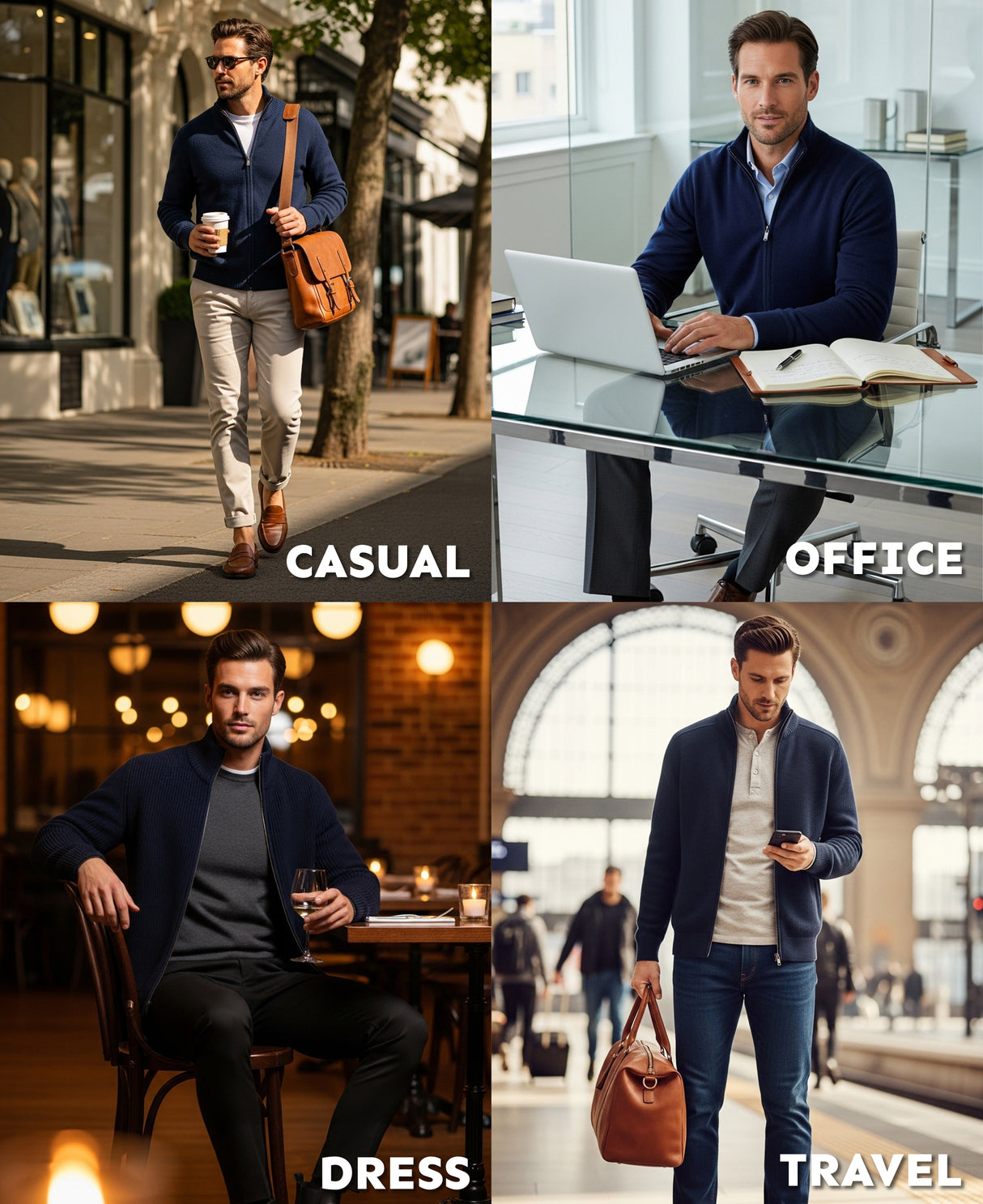 Men's Cardigan Sweater