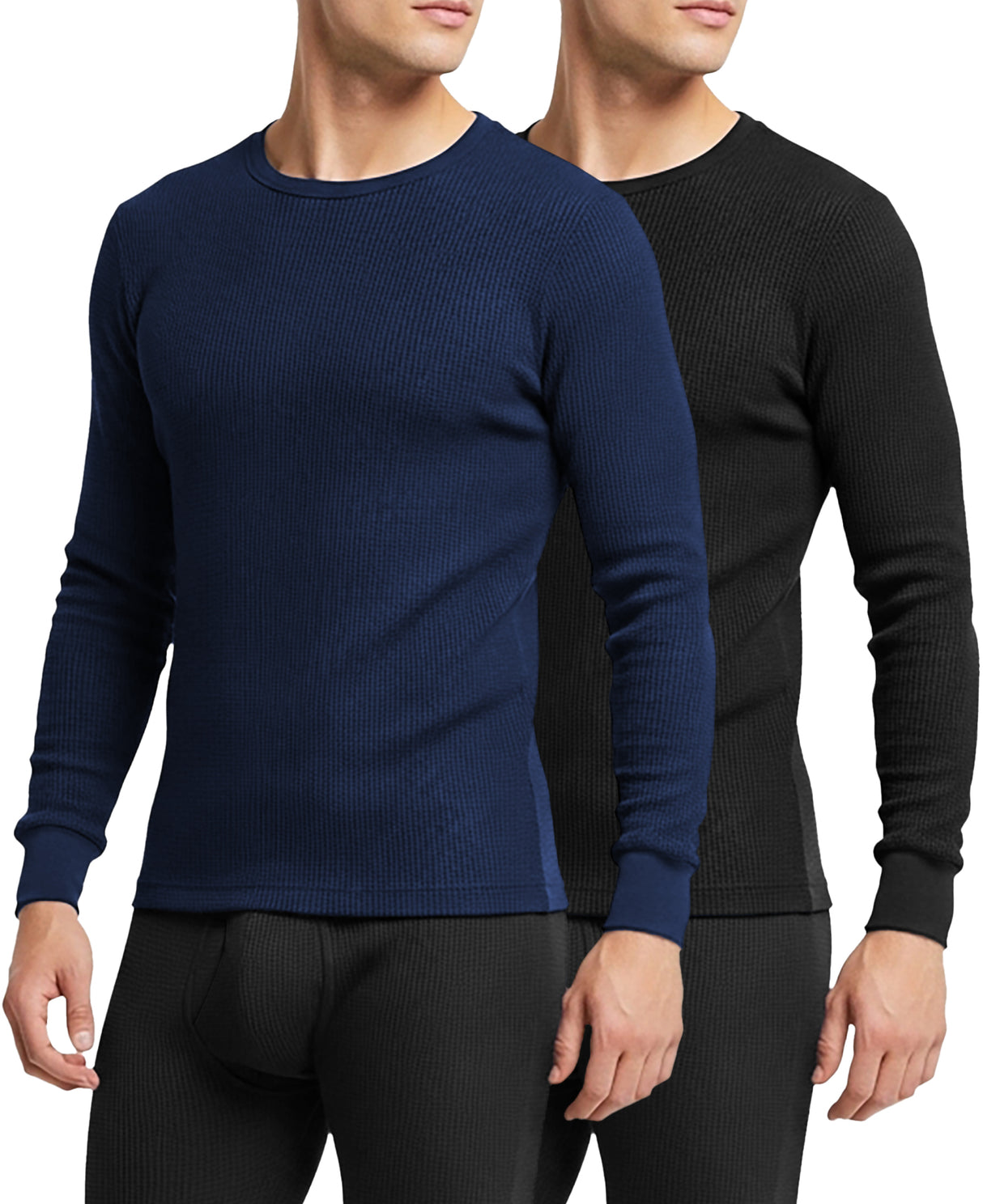 Men's Traditional Waffle Thermal Baselayer Long Sleeve Shirt