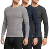 Men's Traditional Waffle Thermal Baselayer Long Sleeve Shirt