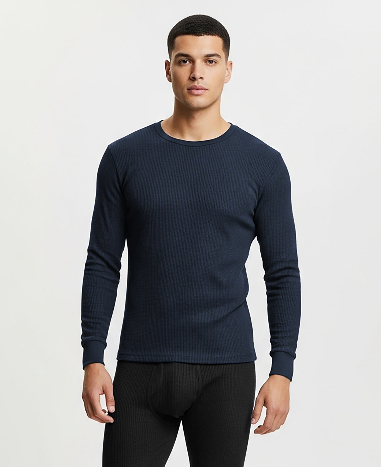 Men's Traditional Waffle Thermal Baselayer Long Sleeve Shirt