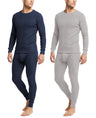 Men's Traditional Waffle Thermal Top & Bottom Set