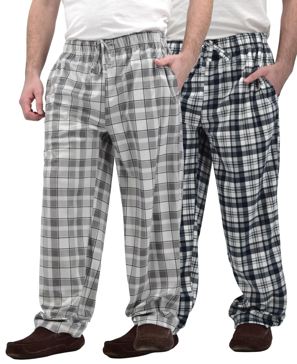 Men's Ultra Soft Minky Fleece Warm Lounge Pants