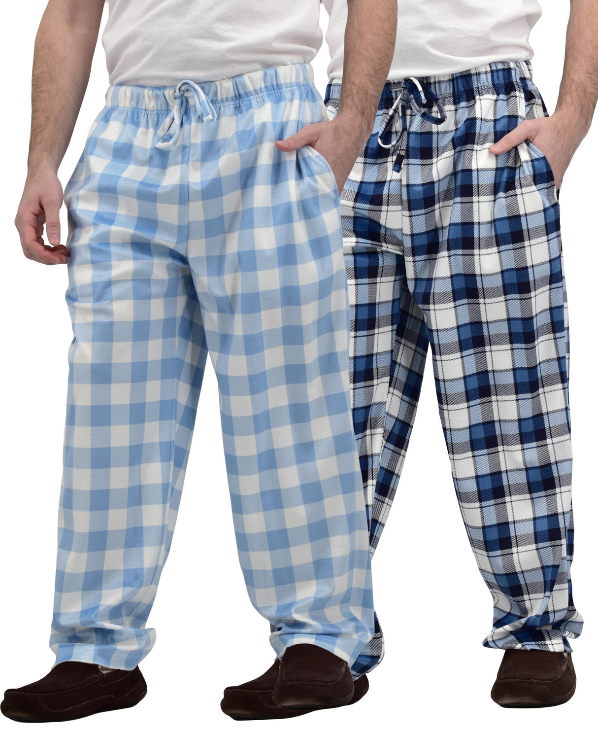 Men's Ultra Soft Minky Fleece Warm Lounge Pants