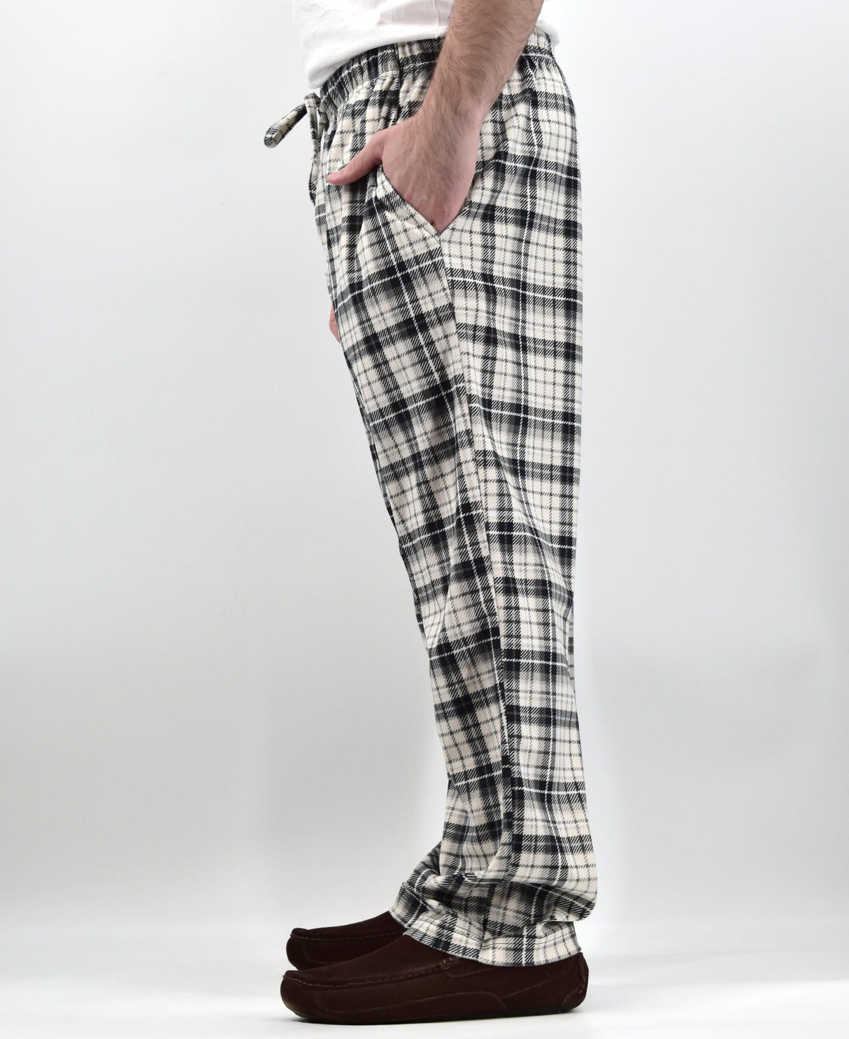 Men's Ultra Soft Minky Fleece Warm Lounge Pants