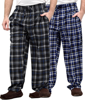 Men's Ultra Soft Minky Fleece Warm Lounge Pants