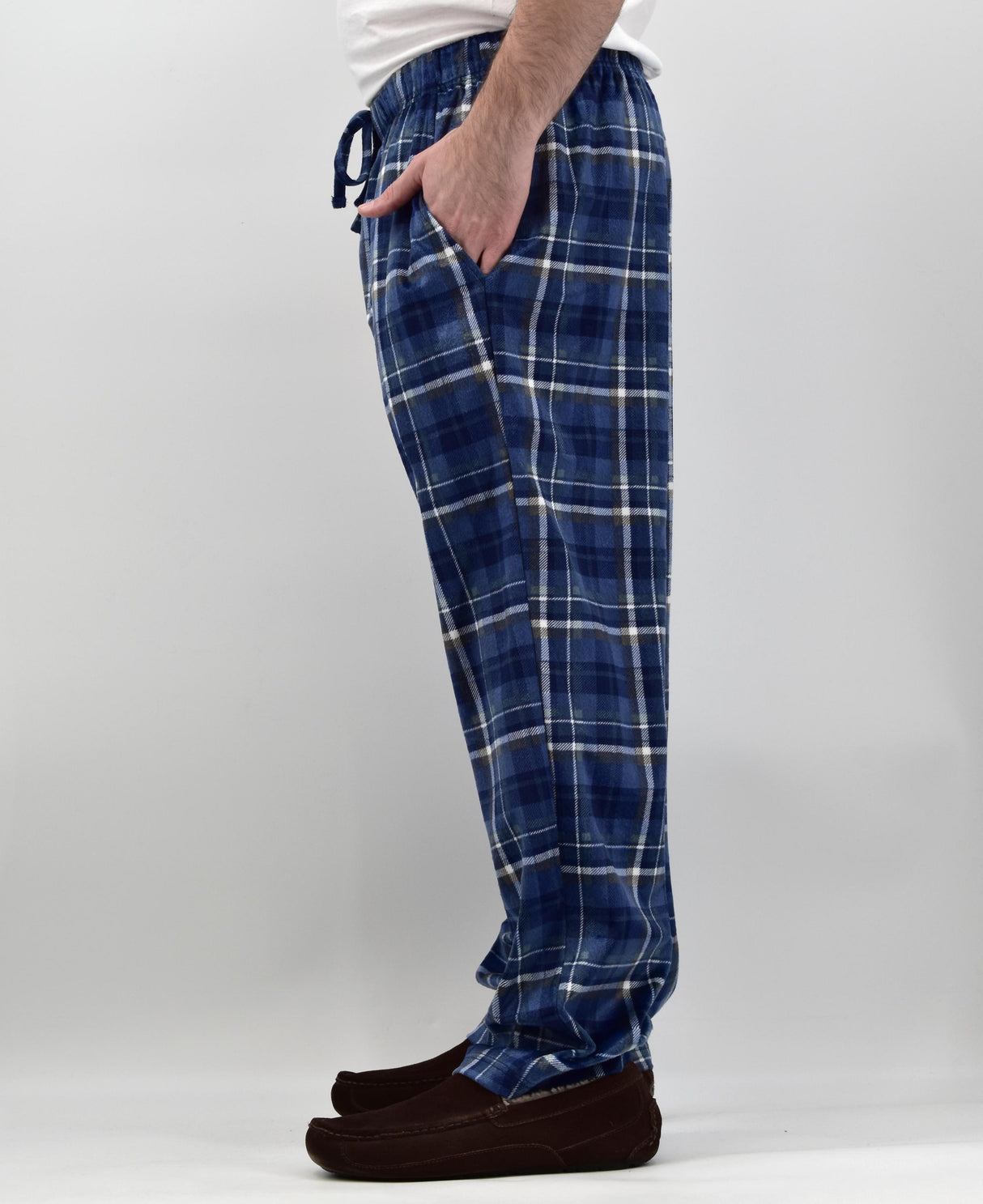 Men's Ultra Soft Minky Fleece Warm Lounge Pants