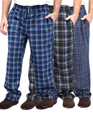 Men's Ultra Soft Minky Fleece Warm Lounge Pants