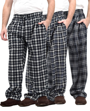 Men's Ultra Soft Minky Fleece Warm Lounge Pants