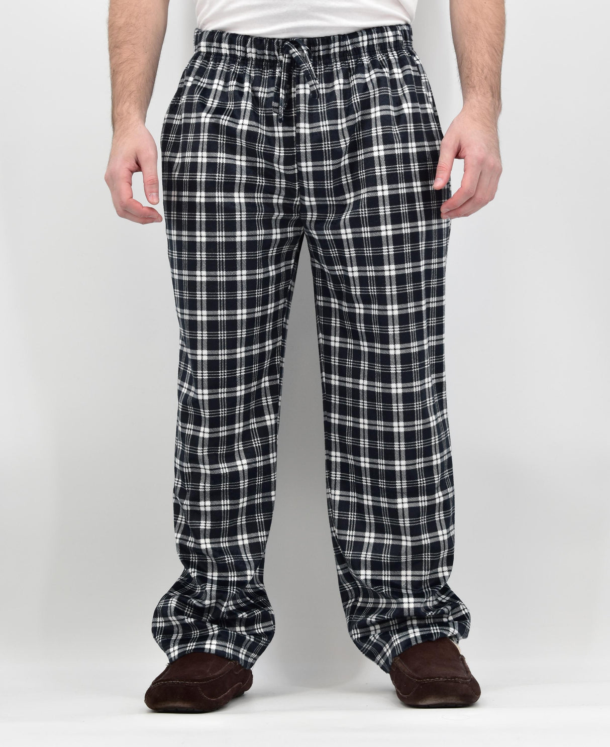 Men's Ultra Soft Minky Fleece Warm Lounge Pants