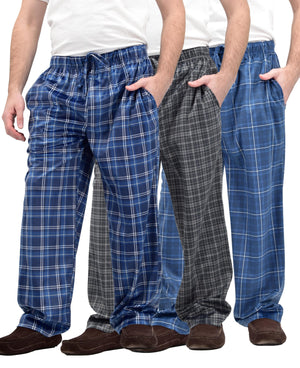 Men's Ultra Soft Minky Fleece Warm Lounge Pants