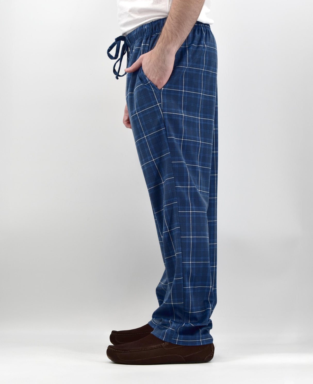Men's Ultra Soft Minky Fleece Warm Lounge Pants