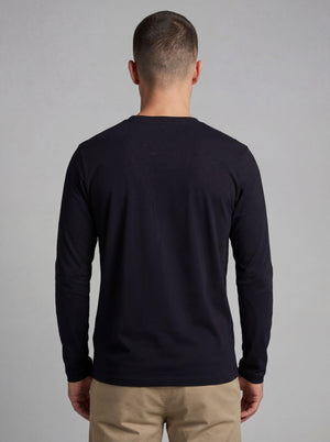 Men's Midweight Cotton Long-Sleeve Crewneck