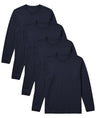 Men's Midweight Cotton Long-Sleeve Crewneck