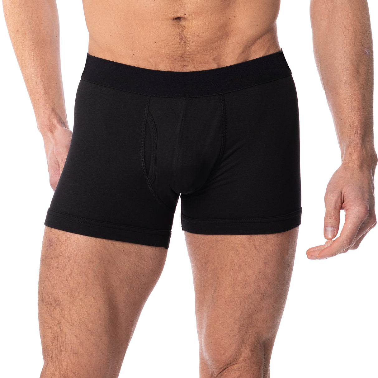 Men's Cotton Stretch Boxer Briefs