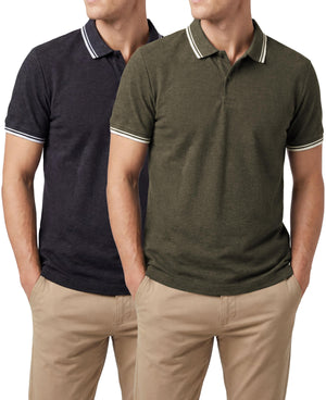 Men's Cotton Pique Polo Shirt