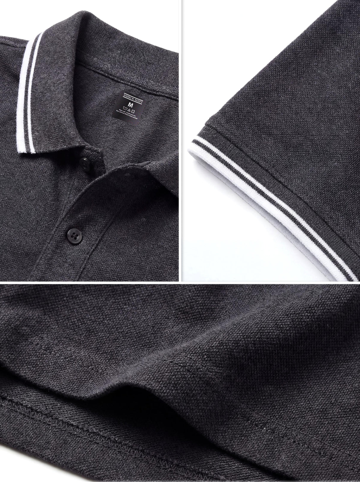 Men's Cotton Pique Polo Shirt