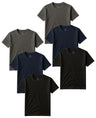 Men's Classic Short Sleeve Cotton Undershirts, Crew Neck T Shirt (Multi-Pack)
