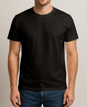 Men's Classic Short Sleeve Cotton Undershirts, Crew Neck T Shirt (Multi-Pack)