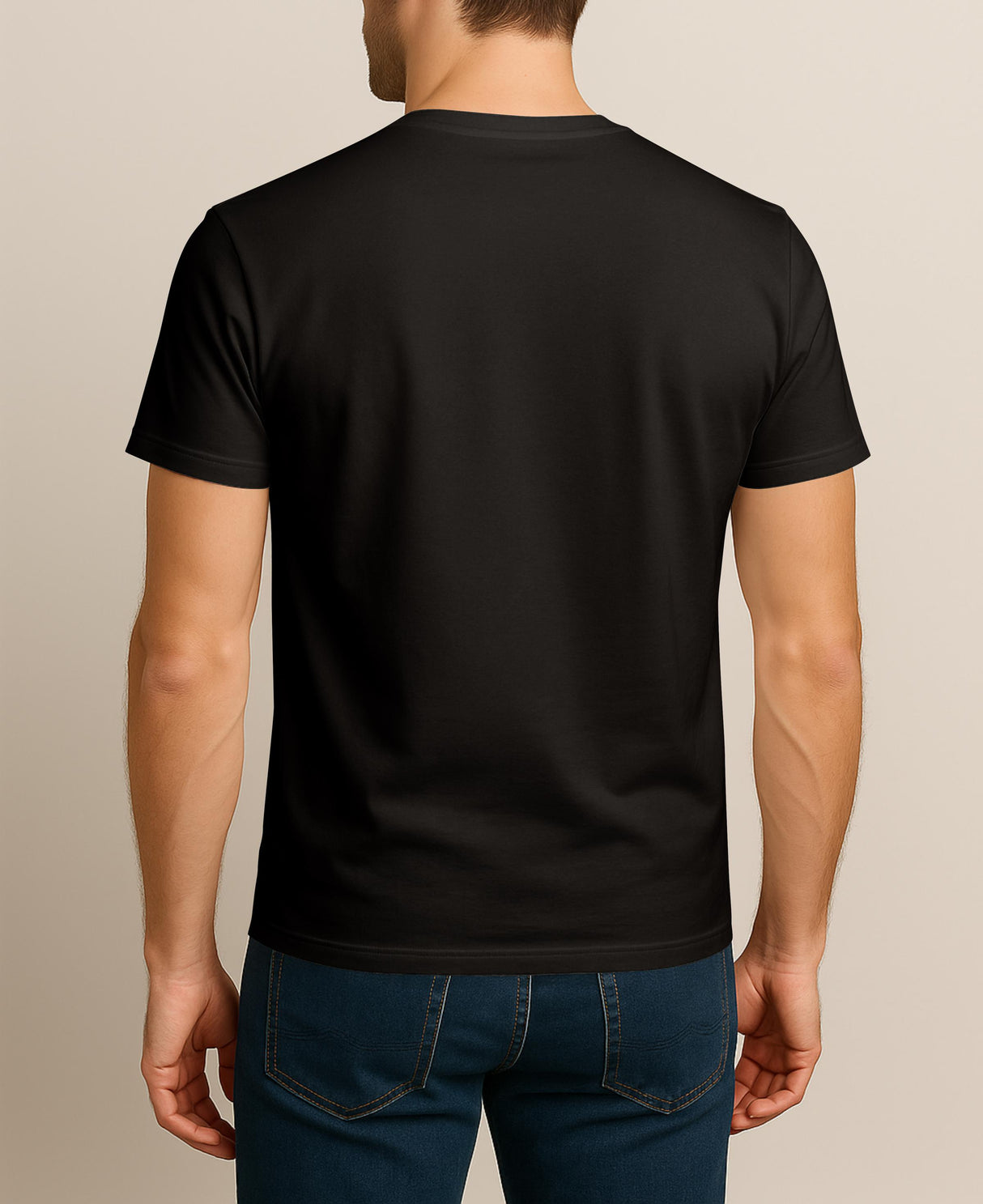 Men's Classic Short Sleeve Cotton Undershirts, Crew Neck T Shirt (Multi-Pack)