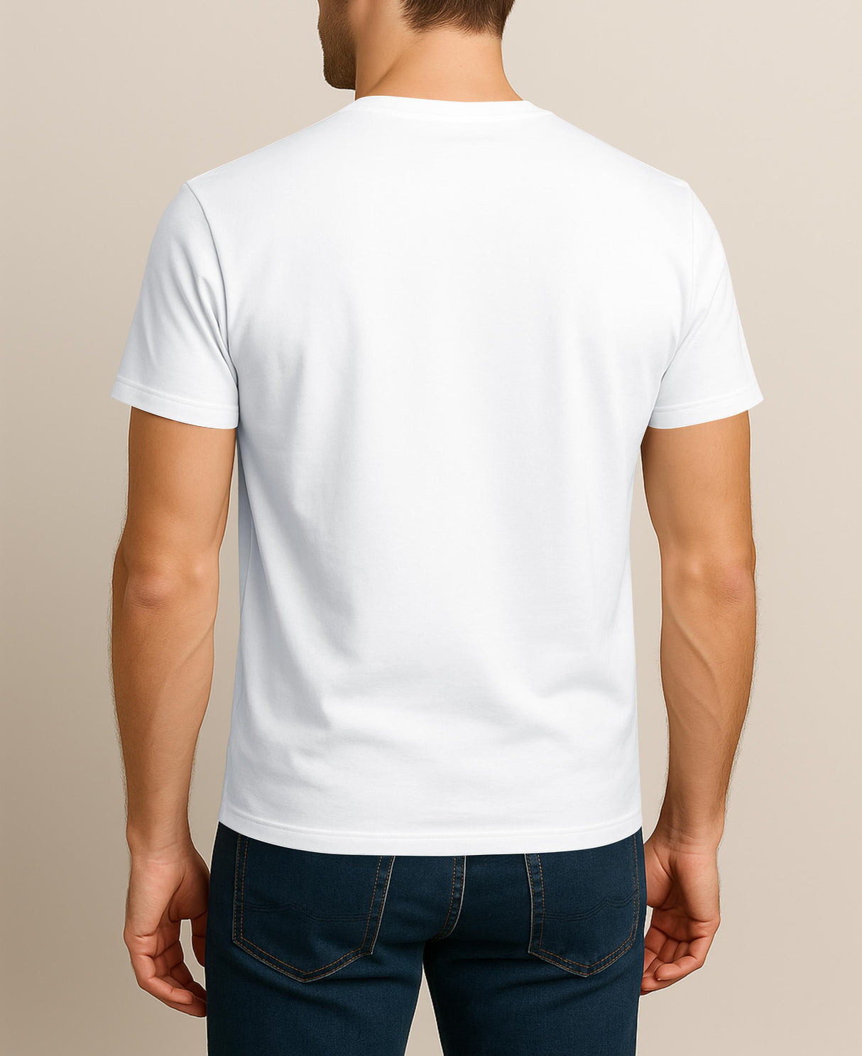 Men's Classic Short Sleeve Cotton Undershirts, Crew Neck T Shirt (Multi-Pack)