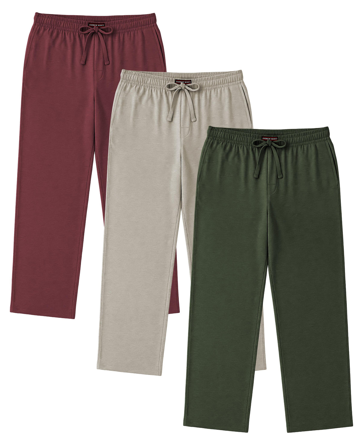 Men's Lounge Pants Soft & Light Cotton Drawstring Pants
