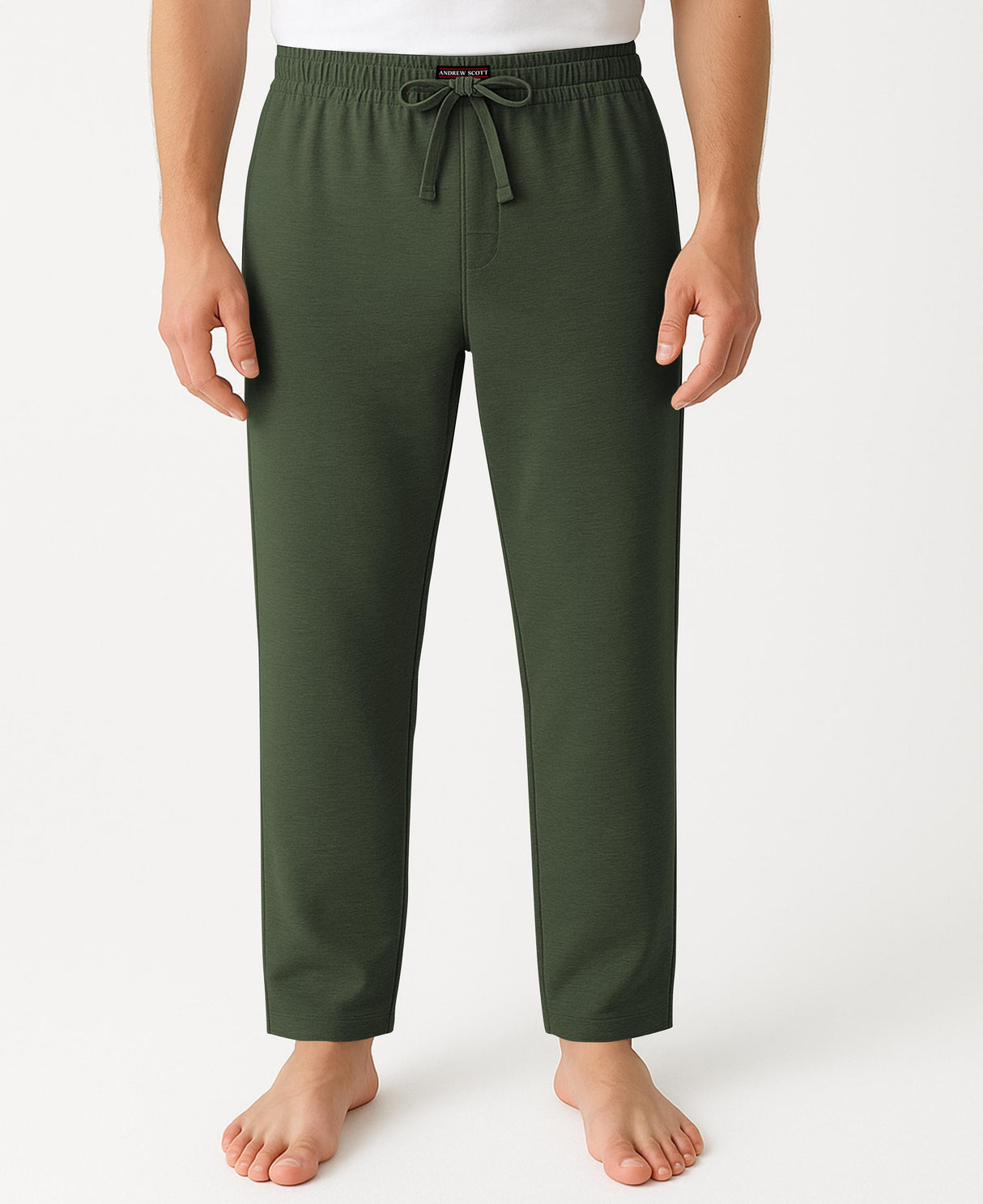 Men's Lounge Pants Soft & Light Cotton Drawstring Pants