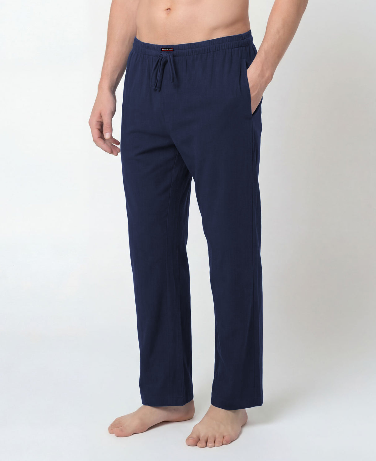 Men's Lounge Pants Soft & Light Cotton Drawstring Pants