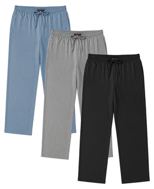 Men's Lounge Pants Soft & Light Cotton Drawstring Pants