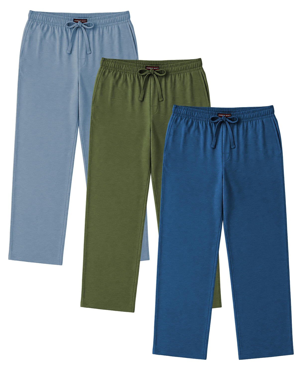 Men's Lounge Pants Soft & Light Cotton Drawstring Pants