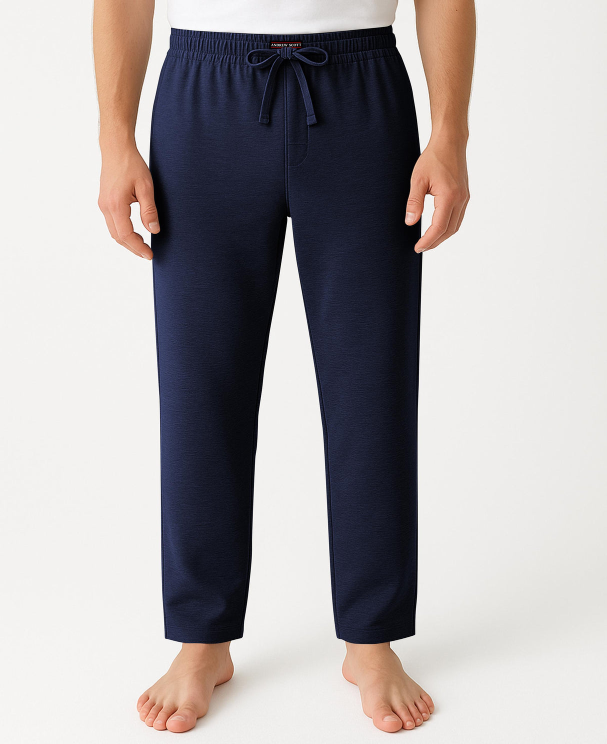 Men's Lounge Pants Soft & Light Cotton Drawstring Pants