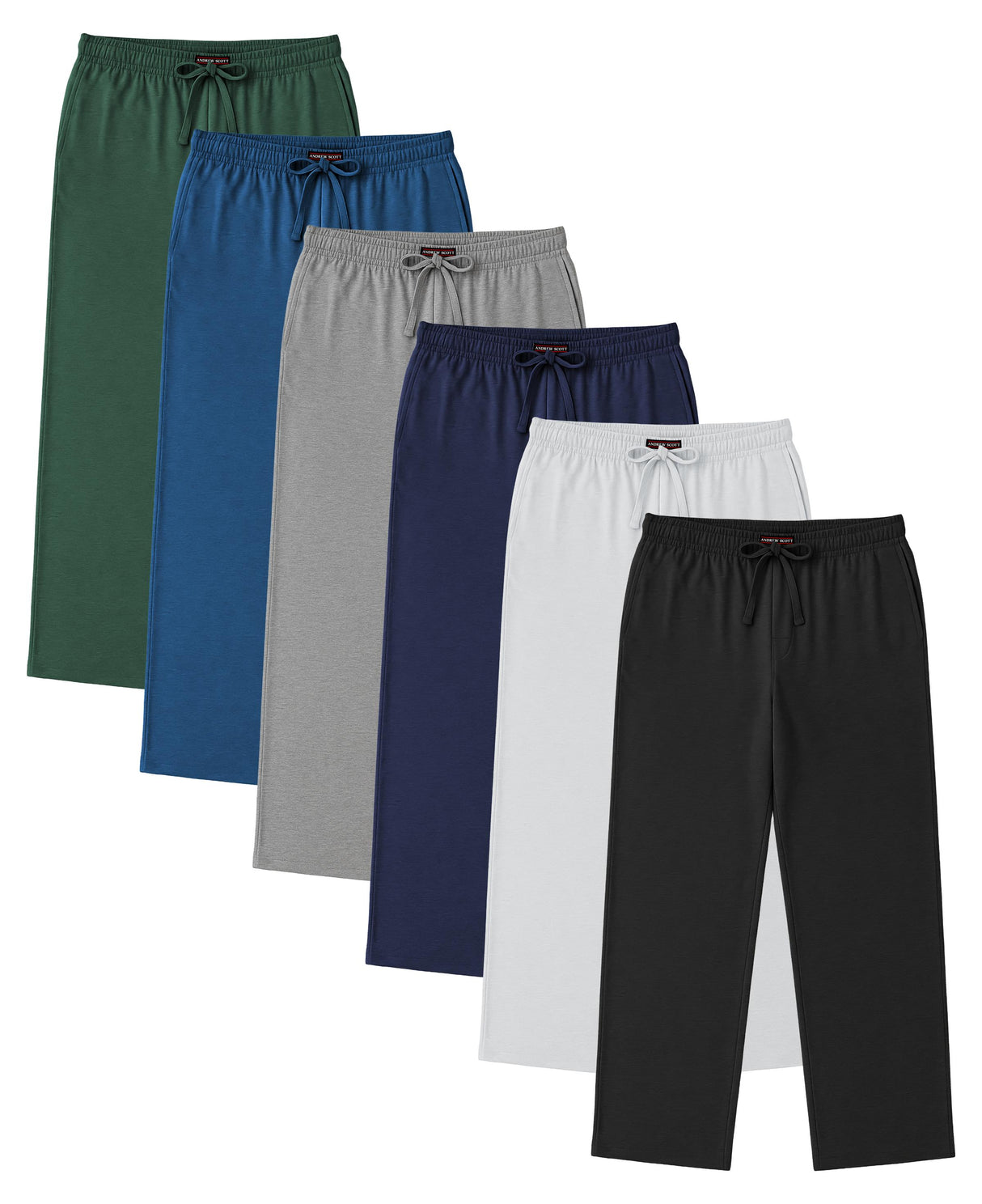 Men's Lounge Pants Soft & Light Cotton Drawstring Pants