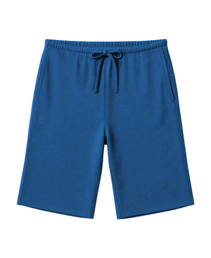 Men's Soft & Light Cotton Drawstring Yoga Lounge & Sleep Jam Shorts/Jersey Shorts with Pockets (3 Pack)