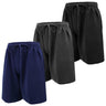 Mens Cotton Knit Athletic Gym Shorts
