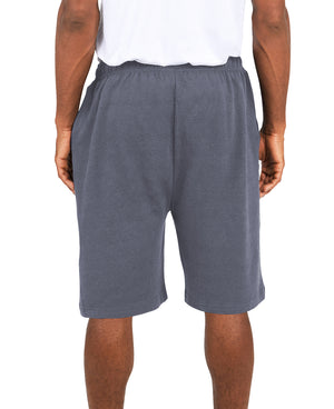 Men's Soft & Light Cotton Drawstring Yoga Lounge & Sleep Jam Shorts/Jersey Shorts with Pockets (3 Pack)