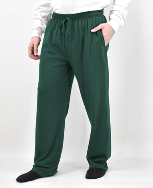 Men's Lounge Pants, Soft & Light Cotton, Drawstring Yoga Lounge & Sleep PJ Pants