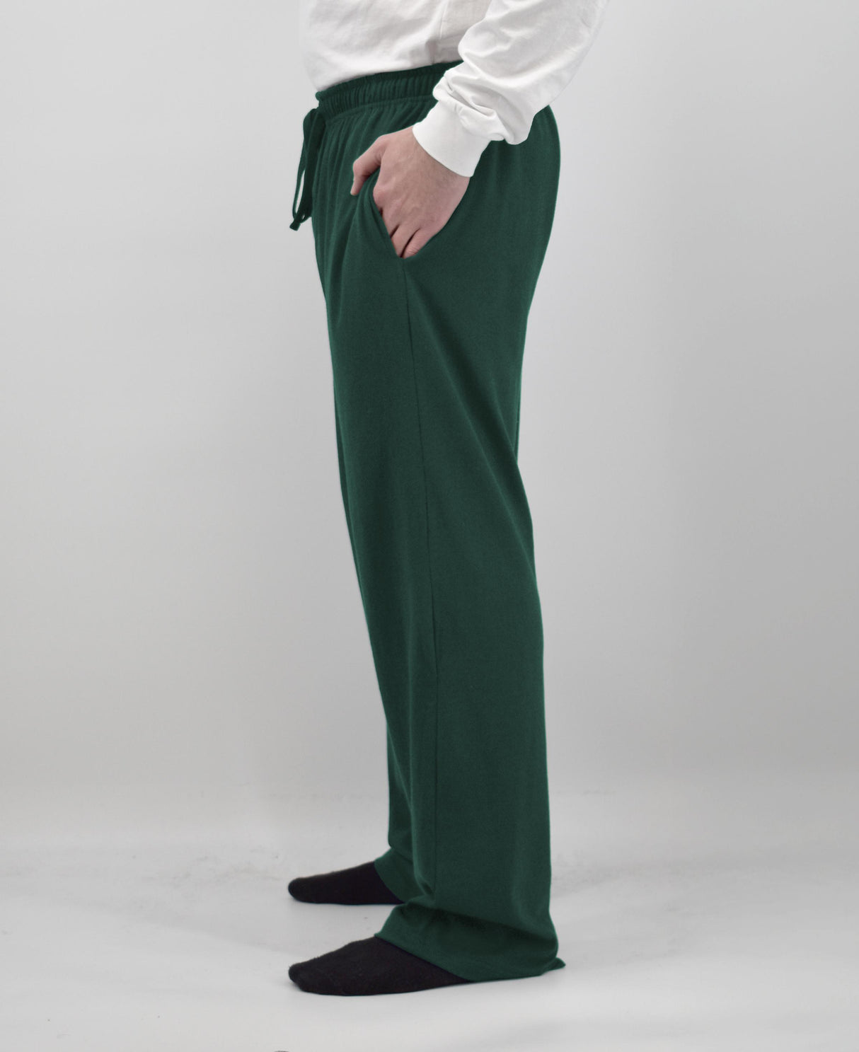 Men's Lounge Pants, Soft & Light Cotton, Drawstring Yoga Lounge & Sleep PJ Pants