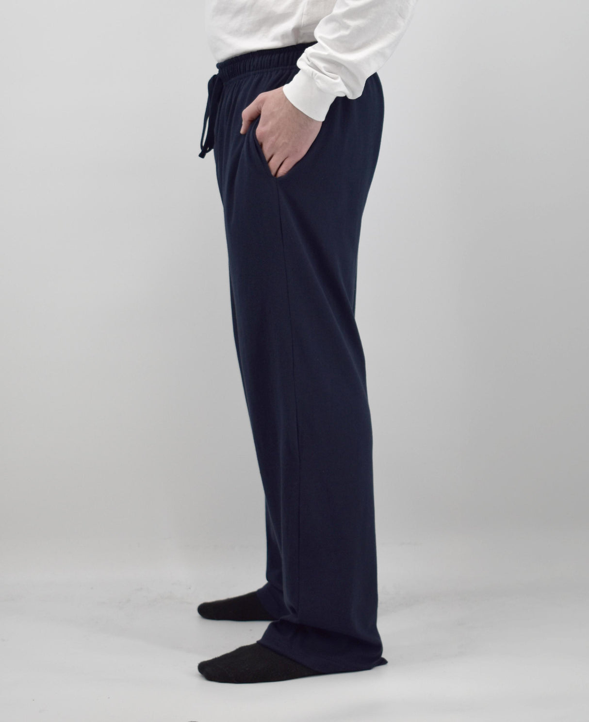 Men's Lounge Pants, Soft & Light Cotton, Drawstring Yoga Lounge & Sleep PJ Pants