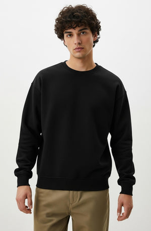 Men's Fleece Crewneck Pullover Sweatshirt