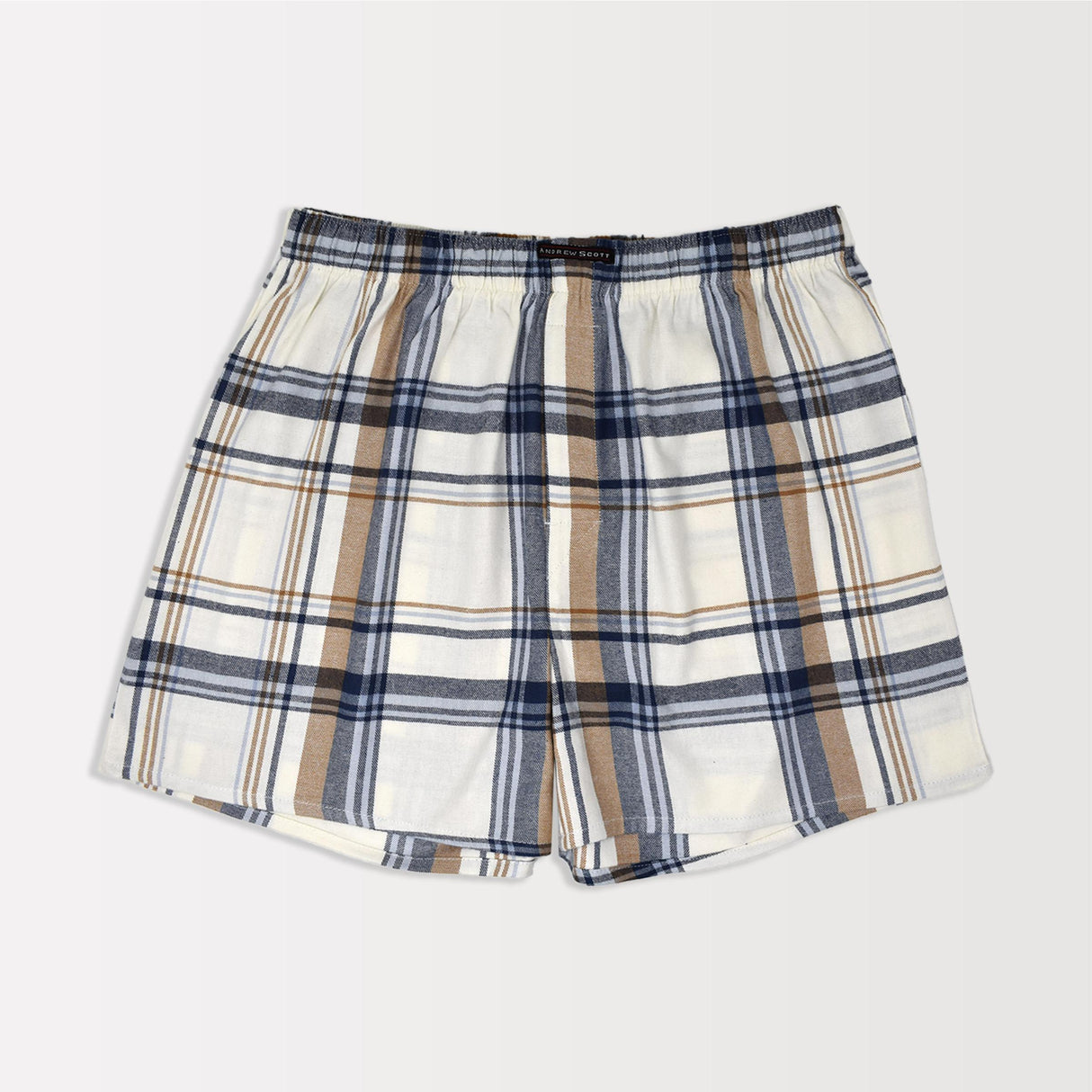 Men's Cotton Flannel Super-Soft Woven Boxer Shorts