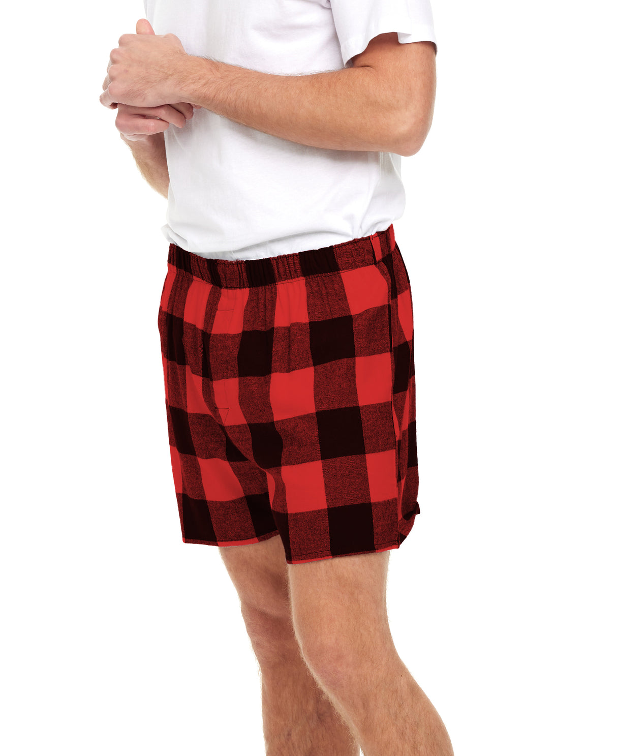 Men's Cotton Flannel Super-Soft Woven Boxer Shorts