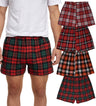 Men's Cotton Flannel Super-Soft Woven Boxer Shorts